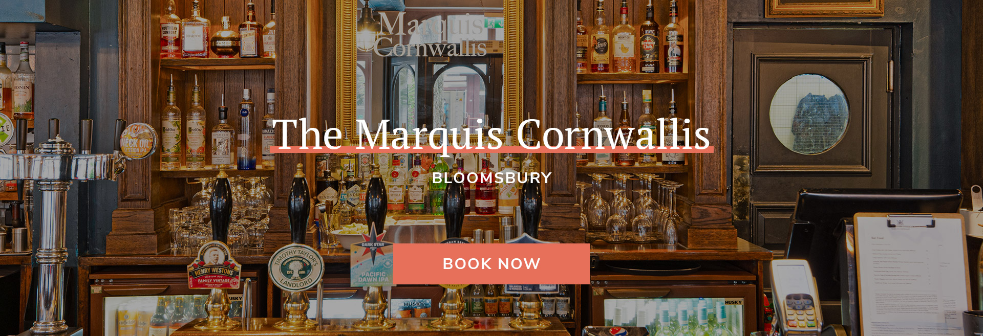 Come down to your local pub at The Marquis Cornwallis in London