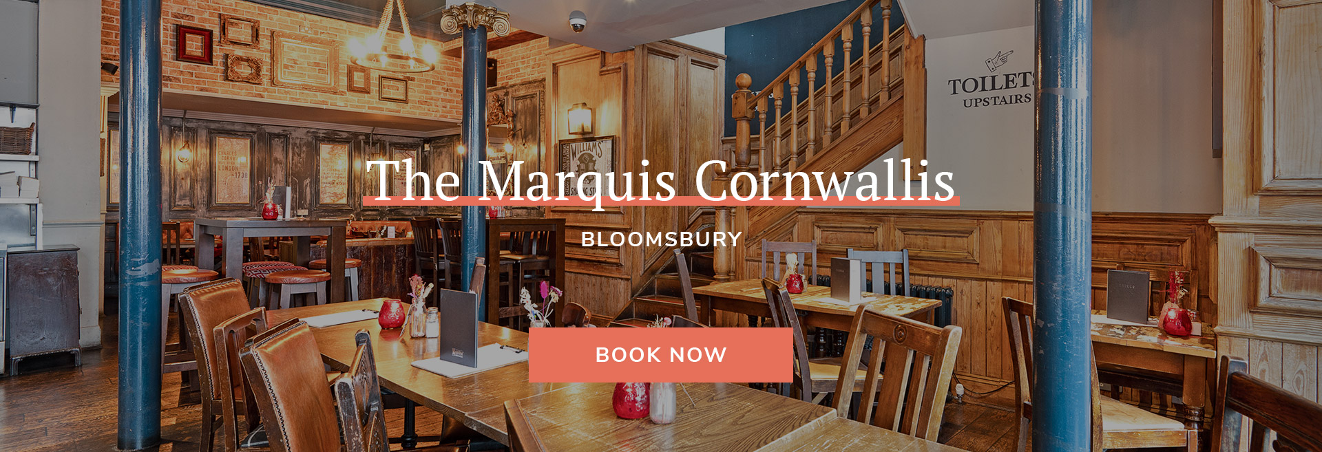 Join us at The Marquis Cornwallis in London for delicious pub food